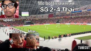 We bottled the lead against Thailand… | Singapore 2-4 Thailand AFF Cup