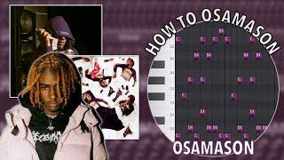 HOW TO MAKE FLEX BEATS FOR Osamason | FL Studio Tutorial