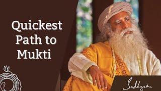 Quickest Path To Mukti @sadhguru #innerengineering #ishafoundation #sadhguruexclusive