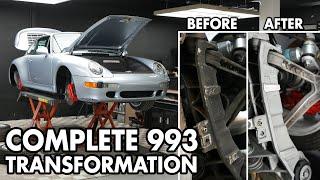 Detailing a Classic Porsche 993 Turbo: Dry Ice, Laser Cleaning & Ceramic Coating Transformation!