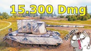 World of Tanks FV4005 Stage II - 15,300 Damage | NEW WORLD RECORD !