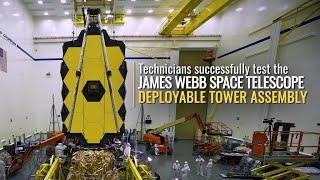 Tower Extension Test a Success for NASA’s James Webb Space Telescope