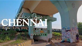 Chennai Sunrise Drive | Perambur Drive [4K]