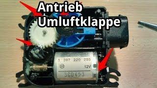 Stellmotor Umluftklappe ausbauen und reparieren / instandsetzen - Skoda Fabia - VW Polo 9N