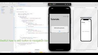 SwiftUI how to add button to navigation bar