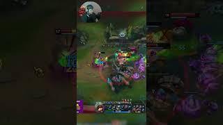 EZ Teemo 1v3   #shorts