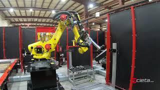 Robots bend, weld and palletize for metal fabricator