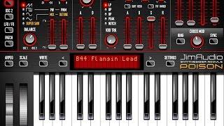 Poison 202 Vintage MIDI Synthesizer The BIG Soundtest Demo for the iPad