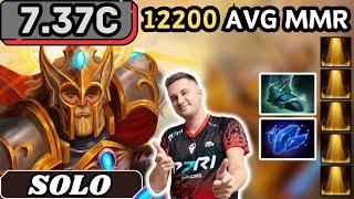 7.37c - Solo OMNIKNIGHT Hard Support Gameplay - Dota 2 Full Match Gameplay