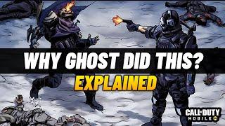 Ghost Betrayed? Why Ghost Killed Templar? All Reasons Explained CODM | Season 11 Comics Cod Mobile