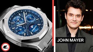 John Mayer Shares His Perpetual Calendar Watch Collection | Dialed In | Esquire