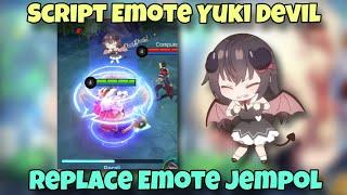 Script Emote Yuki Suou | Patch Zhuxin