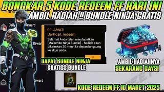 KODE REDEEM FF !! KODE REDEEM FREE FIRE TERBARU 10 MARET 2025 HARI INI‼️