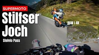 Silfser Joch / Stelvio Pass Supermoto RAW | 4K