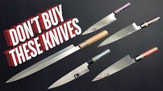 The 5 Kitchen Knives to Avoid