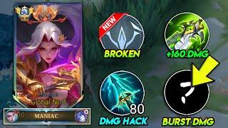 I FINALLY FOUND THE BEST DAMAGE HACK BUILD FOR HANABI ( EASILY BURST ENEMIES! ) - Mobile Legends