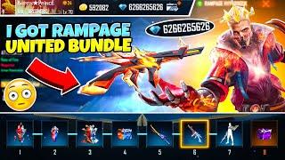 I Got New Rampage Evo United Bundle And New Evo Book Event -Garena Free Fire