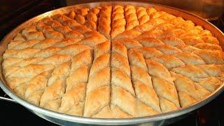 Yıldız Kesim Baklava tarifi  Baklava Nasıl Açılır  Tüm püf noktaları ile Baklava yapımı