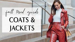 COATS & JACKET Trends for 2018 I Sydne Summer