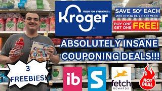 ABSOLUTELY INSANE KROGER COUPONING DEALS THIS WEEK! ~ 3 HOT KROGER FREEBIES! ~ 06/19/24 - 06/25/24