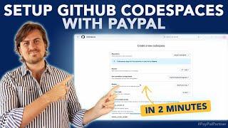 How to Setup GitHub Codespaces with PayPal Checkout