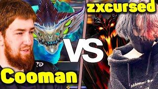 Cooman на Morphling против zxcursed на Shadow Fiend – Жаркая битва в Dota 2