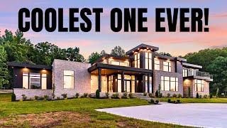 I Just Found The #1 COOLEST Ultra Modern Home… EVER | 5 acres + Guest House