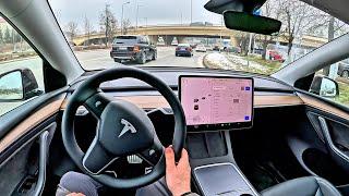 2024 TESLA Y | POV Test Drive | 4K QUALITY