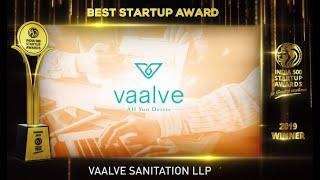 India 500 Startup Awards 2019 Winner Vaalve Sanitation LLP, India's Biggest Business Awards