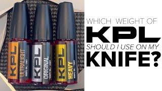 Choosing the Right KPL Product for Your Knife