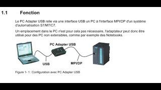 S7 communication: Le PC ADAPTER entre l'ancienne et la nouvelle version