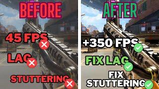 How to BOOST FPS and FIX LAG in Apex Legends Season 20! (Best Settings and Optimization Guide)