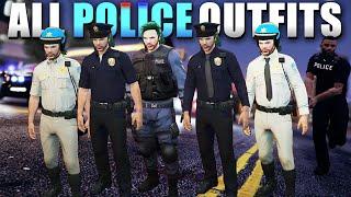 GTA 5 Online All New Police Outfits (Best Police Outfits in GTA Online)