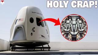 NASA Astronauts revealed Life Inside SpaceX Dragon Interior, REFUSE to Fly on Competition...