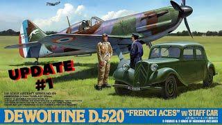 1/48 Tamiya Dewoitine D.520 update 1