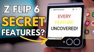 WHY does Samsung HIDE these? EVERY hidden Z Flip 6 feature!