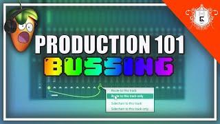 Bussing in FL Studio's Mixer - Music Production 101 | How to Group Multiple Channels & Effects