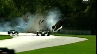 CCS 2006 Road America: Legge massive crash (Channel ten in Australia) REPLAYS