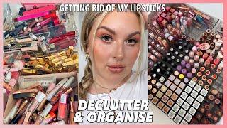 Declutter ️ DUMPING MOST OF MY LIPSTICK COLLECTION!  nostalgia overload