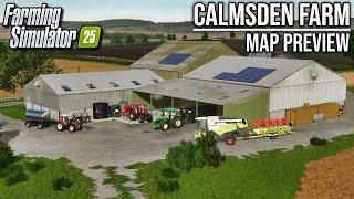 Calmsden Farm by Oxygendavid (Map Preview) | Farming Simulator 25