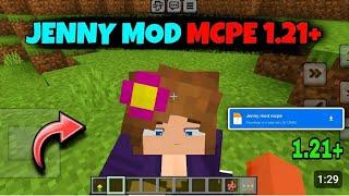 HOW TO DOWNLOAD JENNY MODE IN MINECRAFT 1.21 ! POCKET EDITION ALL FEATURES UNLOCK #minecraft #jenny