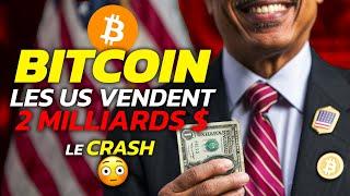 BITCOIN ils VENDENT 2 MILLIARDS entraînant la BAISSE ?