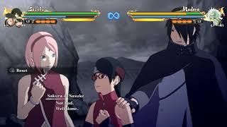 Naruto X Boruto Ultimate Ninja Storm Connections - Uchiha Family Team Ultimate Jutsu