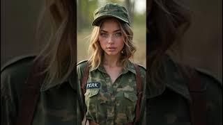 Gorgeous beautiful girls in the army #shorts #ai #aigirls #army #aiwomen #aibeauty #girls #aiarmy