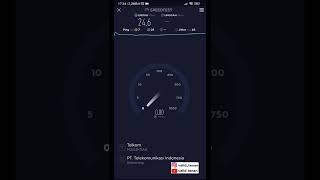 Tes Kecepatan Internet Indihome 30 Mbps di rumah