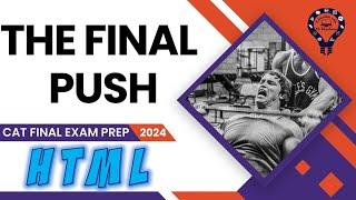 The Final Push | Grade 12 | 2024 | HTML