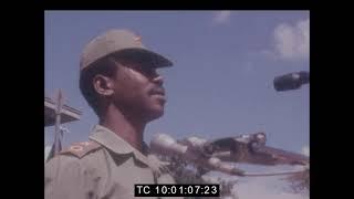 Lt. Col. Mengistu Haile Mariam | Guenet Military Training Centre | March 1980