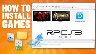 RPCS3 | How to add / load games EASY in 2024 (ISO, pkg)