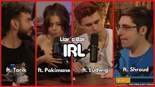 IRL Drunk Liar's Bar w/Tarik, Ludwig, Pokimane and Shroud (Fragathon - FULL VOD)