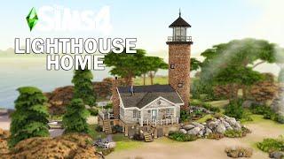 ️ LIGHTHOUSE HOME ️ // Sims 4 Speed Build // NoCC